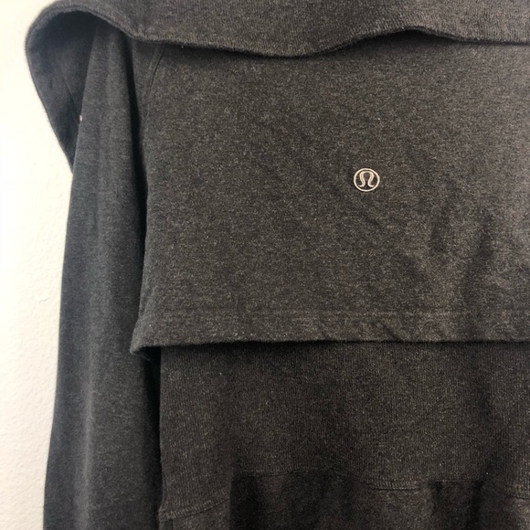RARE Lululemon charcoal gray Over the Top jacket - Picture 8 of 8